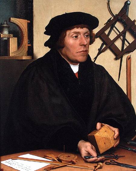 Portrait of Nicholas Kratzer (1487-c.1550) von Hans Holbein der Jüngere