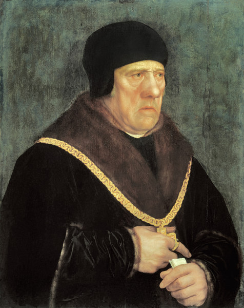 Sir Henry Wyatt / Painting by Holbein von Hans Holbein der Jüngere