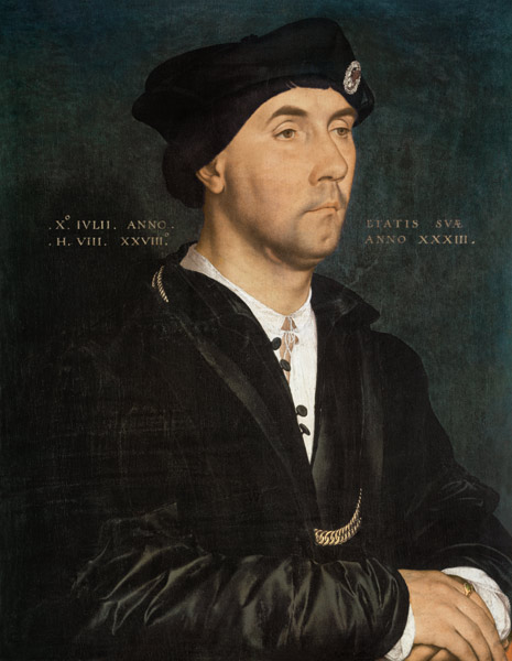 Sir Richard Southwell/ Painting von Hans Holbein der Jüngere