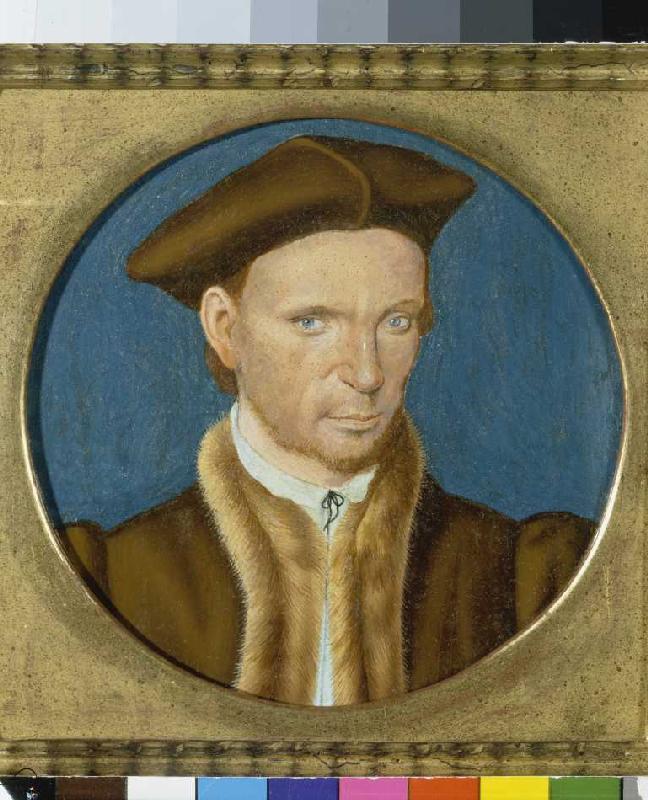 Sir Thomas Eliot im Rund. von Hans Holbein der Jüngere