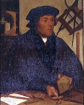 Portrait of Nicholas Kratzer (1487-c.1550) Fellow of Corpus Christi College and later Astronomer Roy 19th centu