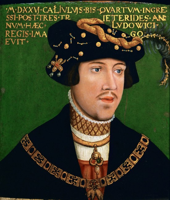 König Ludwig II. (1506-1526) von Ungarn von Hans Krell