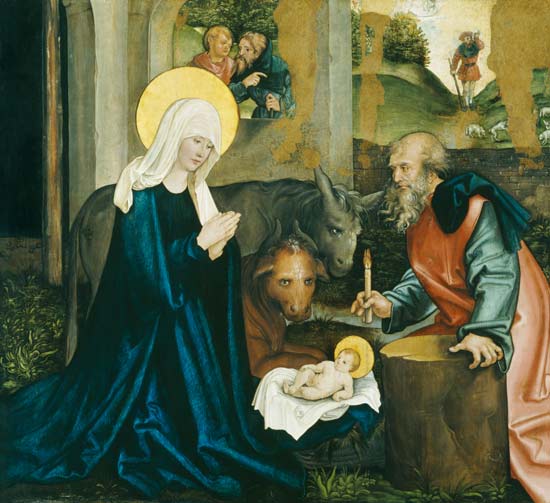 The Birth of Christ von Hans Leonard Schaufelein