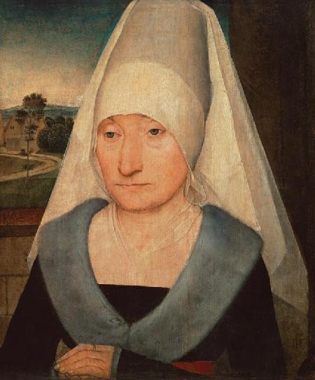 Bildnis einer alten Frau 1470/75