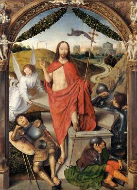 The Resurrection, central panel from the Triptych of the Resurrection c.1485-90