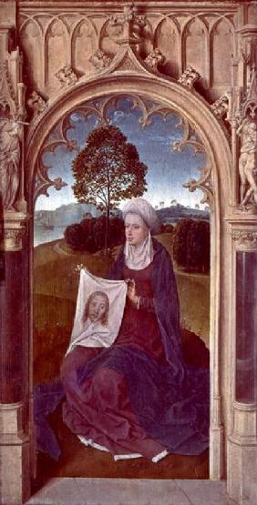 St. Veronica, from the reverse of the Triptych of Jan Floreins 1479
