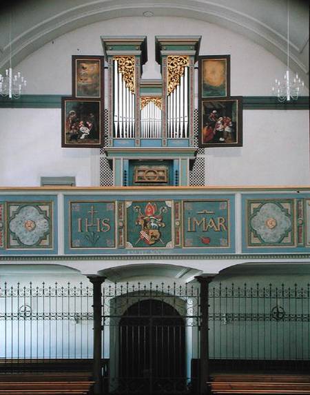 Organ in the cloister von Hans Sichelbein Sichelbein