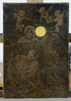 Ruhe auf der Flucht (Heilige Familie) 1892