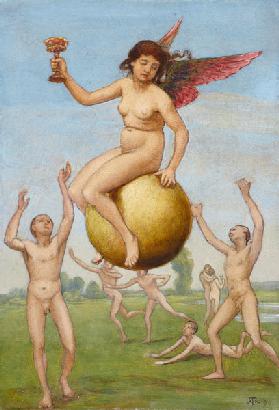 Das Glück (Schwebende Fortuna) 1886