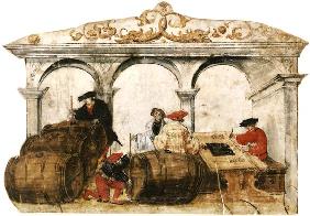 Die Weinvermessung um 1530