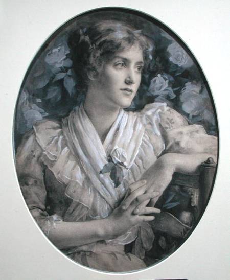 Portrait of a Lady von Harold Copping