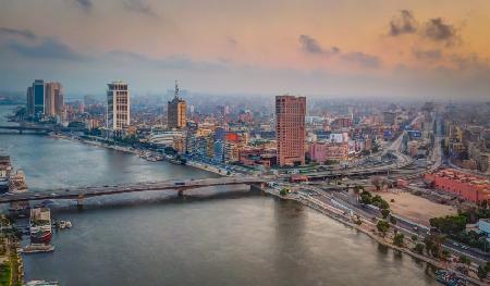 Innenstadt von Ägypten Kairo