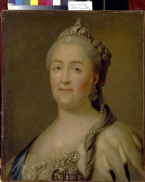 Porträt der Kaiserin Katharina II. (1729-1796) 1772