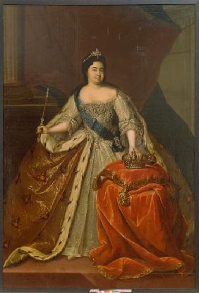 Porträt der Kaiserin Katharina I. (1684-1727)