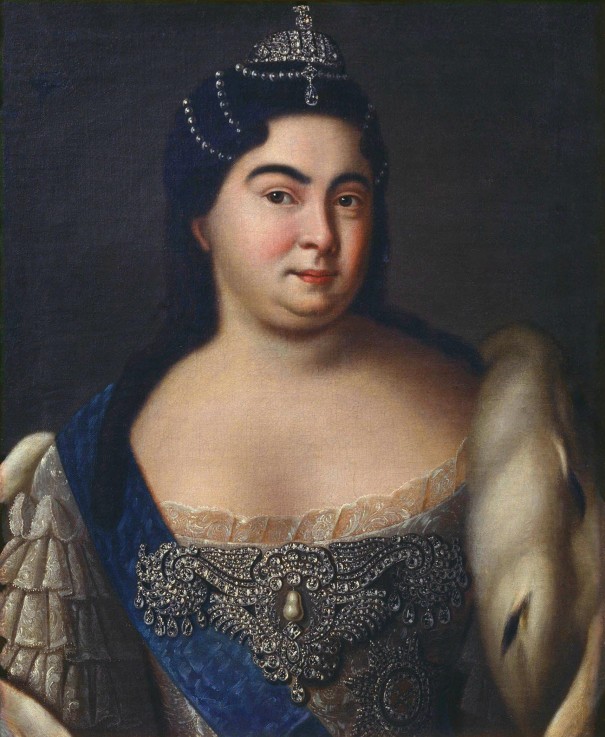 Porträt der Kaiserin Katharina I. (1684-1727) von Heinrich Buchholz