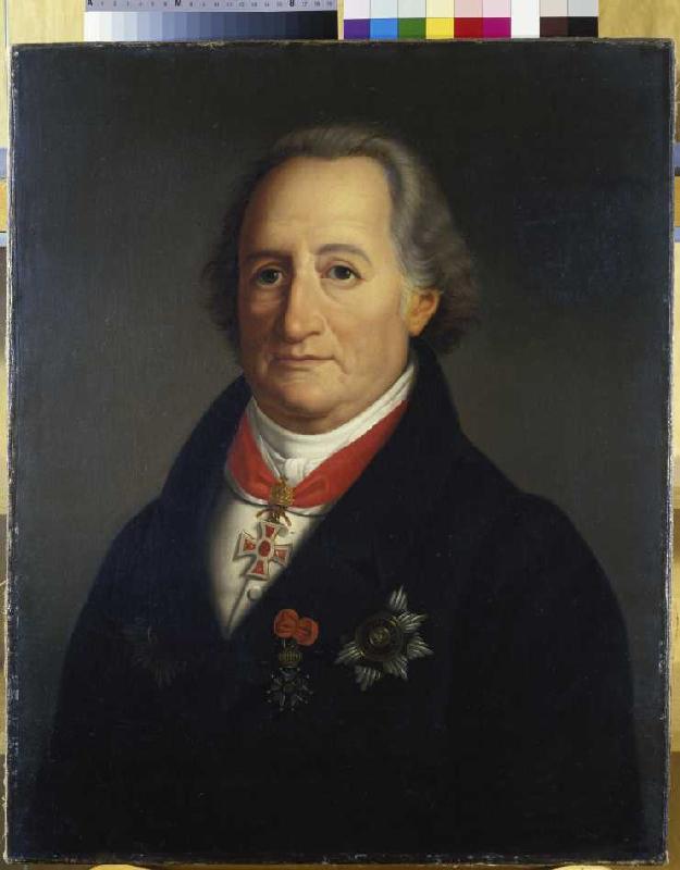 Johann Wolfgang von Goethe von Heinrich Christoph Kolbe