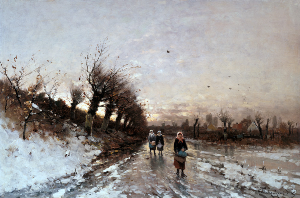 Winter von Heinrich Flockenhaus