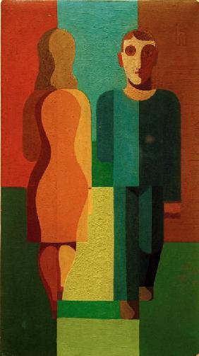 Gehende (Paar) 1931