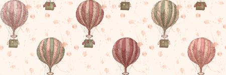 Hla016 Heißluftballons Pink