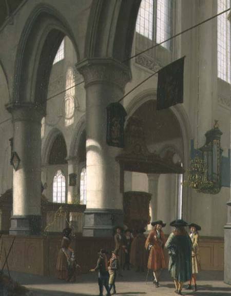 A Church Interior von Hendrick van Streeck