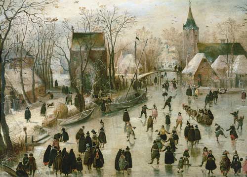 Eislauf von Hendrik Averkamp