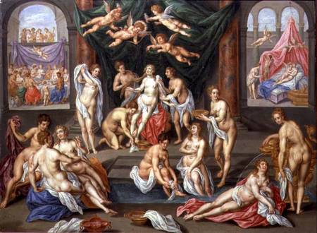 The Story of Cupid and Psyche von Hendrik de Clerck