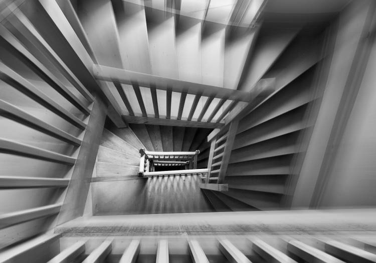 Old staircase von Henk Van Maastricht