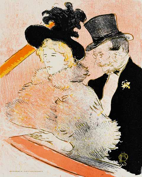 Au Concert von Henri de Toulouse-Lautrec