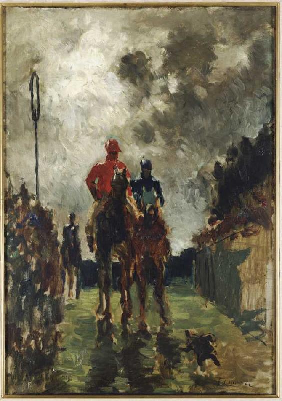 Die Jockeys von Henri de Toulouse-Lautrec
