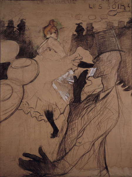 Goulue und Valentin von Henri de Toulouse-Lautrec
