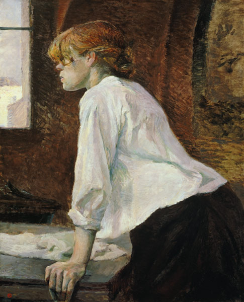 Die Waschfrau von Henri de Toulouse-Lautrec