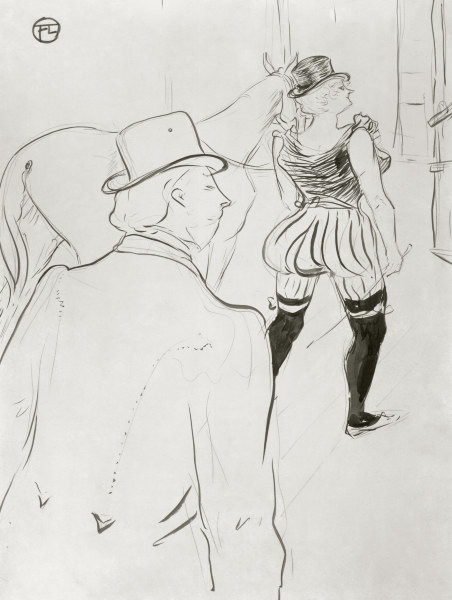 Hinter den Kulissen von Henri de Toulouse-Lautrec