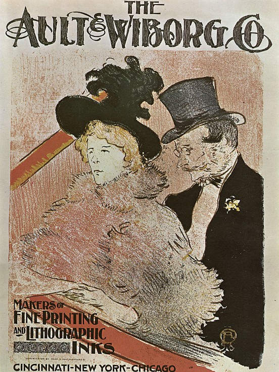 Im Konzert (Plakat) von Henri de Toulouse-Lautrec