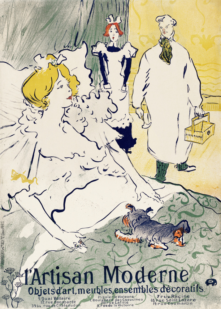 L&#39;artisan Moderne (1896) von Henri de Toulouse-Lautrec