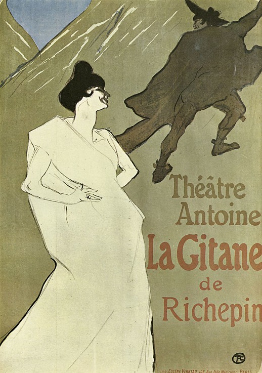 La Gitane (Plakat) von Henri de Toulouse-Lautrec