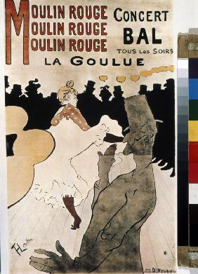 La Goulue au Moulin Rouge (Plakat) 1892