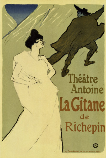 La Gitane von Henri de Toulouse-Lautrec