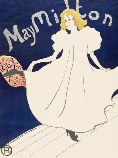 May Milton Poster (1895)