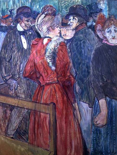 Au Moulin de la Galette von Henri de Toulouse-Lautrec