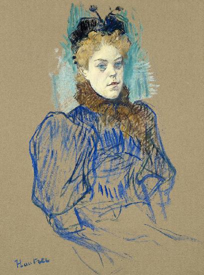Porträt von May Milton (1895)