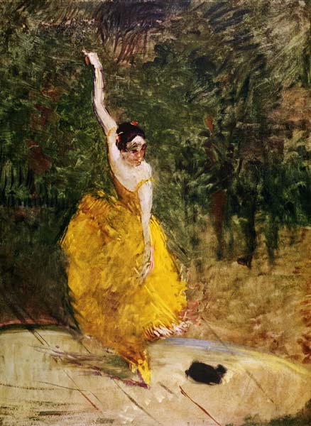 Spanische Tänzerin von Henri de Toulouse-Lautrec