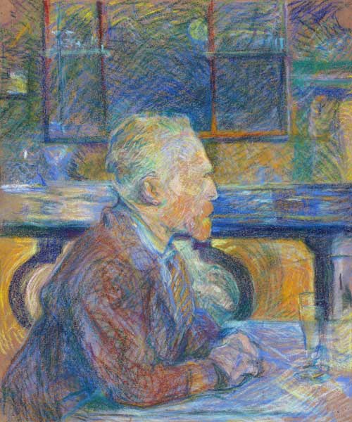 Porträt von Vincent van Gogh von Henri de Toulouse-Lautrec