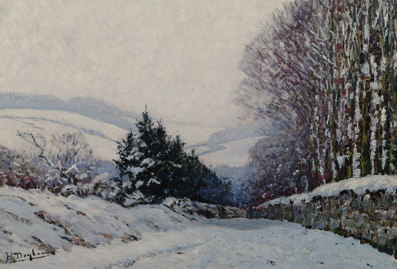 Winter Landscape  von Henri Deglume