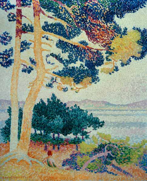 Pardigon, Küste der Provence, Abendstimmung von Henri-Edmond Cross