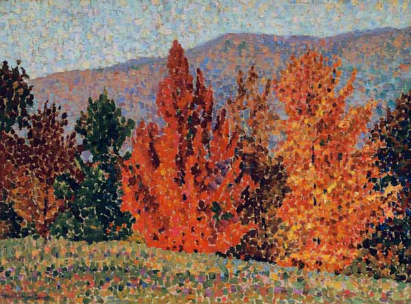 Herbstlandschaft von Henri-Edmond Cross