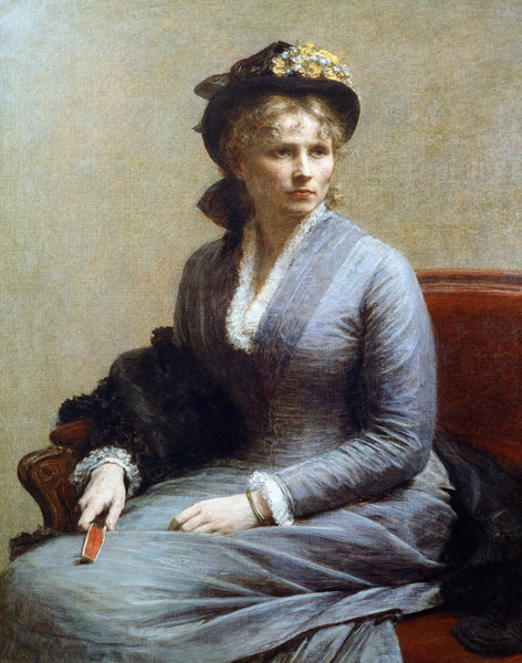 Charlotte Dubourg (1850-1921) von Henri Fantin-Latour