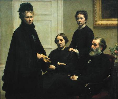 The Dubourg Family von Henri Fantin-Latour