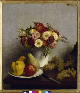 H.Fantin-Latour, Fleurs et fruits