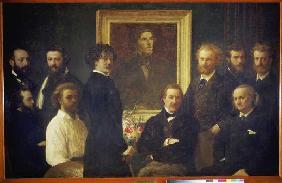 Hommage à Delacroix. 1864