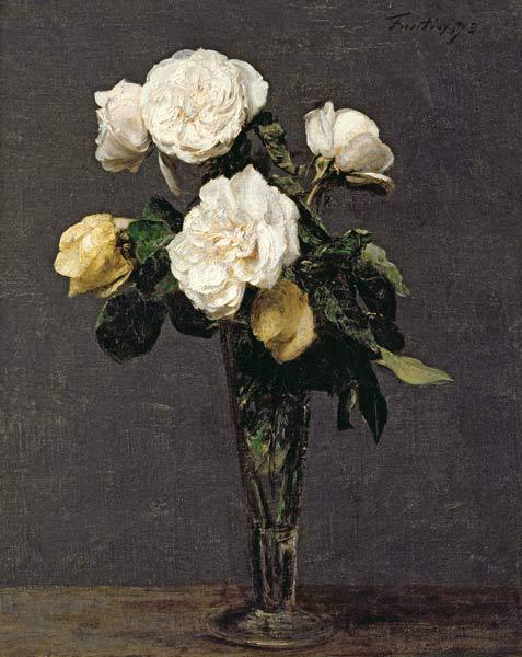 Roses in a Champagne Flute 1873